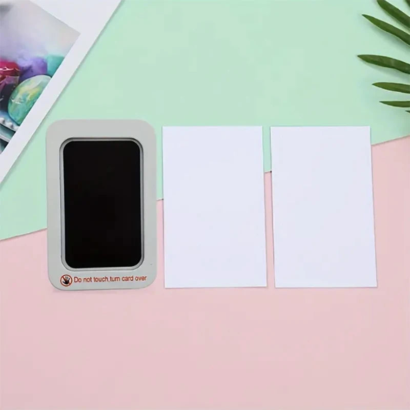 Pet Paw Print Set Children'S Baby Handprint Footprint Photosensitive Ink Pad Memorial Album Postcard DIY Production