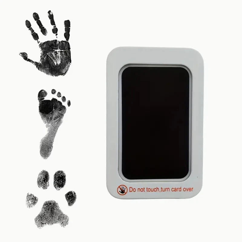 Pet Paw Print Set Children'S Baby Handprint Footprint Photosensitive Ink Pad Memorial Album Postcard DIY Production