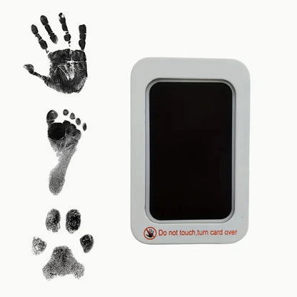 Pet Paw Print Set Children'S Baby Handprint Footprint Photosensitive Ink Pad Memorial Album Postcard DIY Production